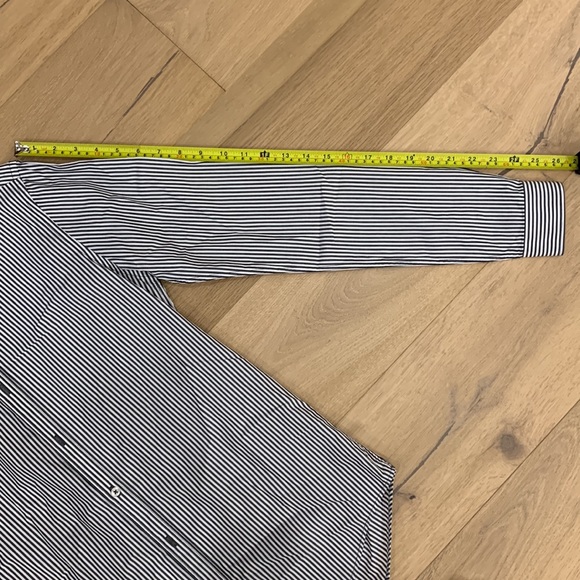 ZARA MENS STRIPED DRESS SHIRT - SIZE SMALL - Picture 5 of 7